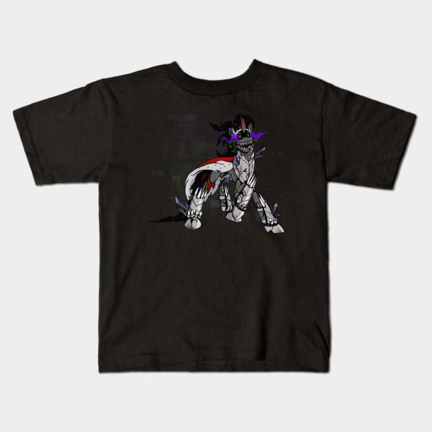 My Little Pony - King Sombra Animatronic Kids T-Shirt by Kaiserin